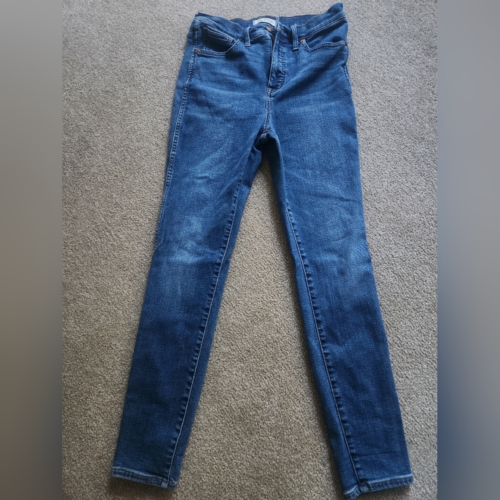 EUC‎ Madewell High-Rise Skinny Jeans
